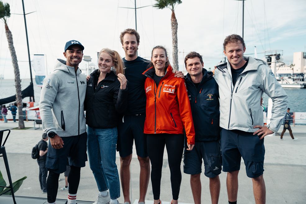 De zes voormalige Team Heiner Talents - foto Brend Schuil - OBR Team JAJO:  Jorden Van Rooijen, Rosalin Kuiper, Rutger Vos, Arianne van de Loosdrecht,  Jolbert van Dijk en Jelmer van Beek.
