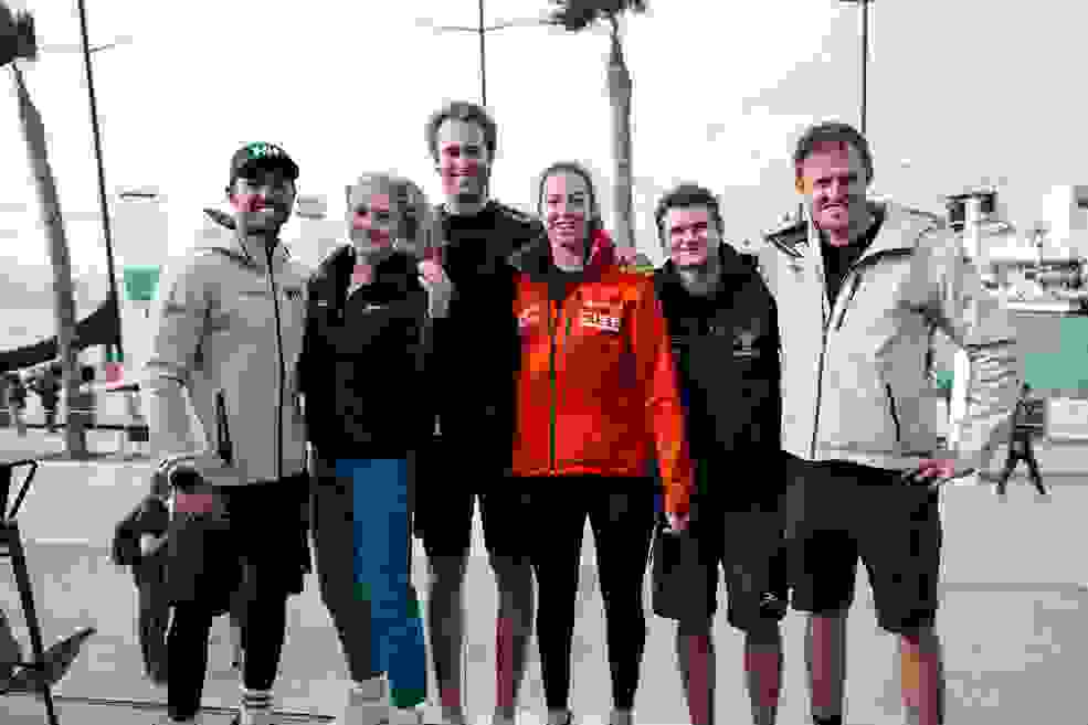De zes voormalige Team Heiner Talents - foto Brend Schuil - OBR Team JAJO: Jorden Van Rooijen, Rosalin Kuiper, Rutger Vos, Arianne van de Loosdrecht, Jolbert van Dijk en Jelmer van Beek.