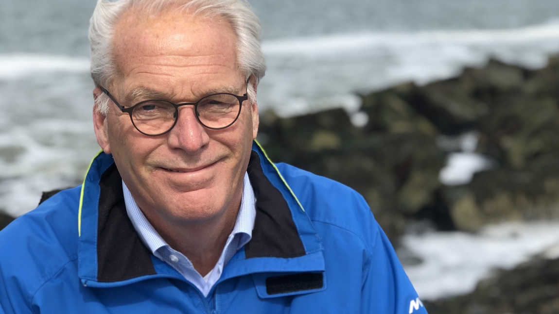 Edwin Lodder, grondlegger van het WK Zeilen 2023 in Nederland