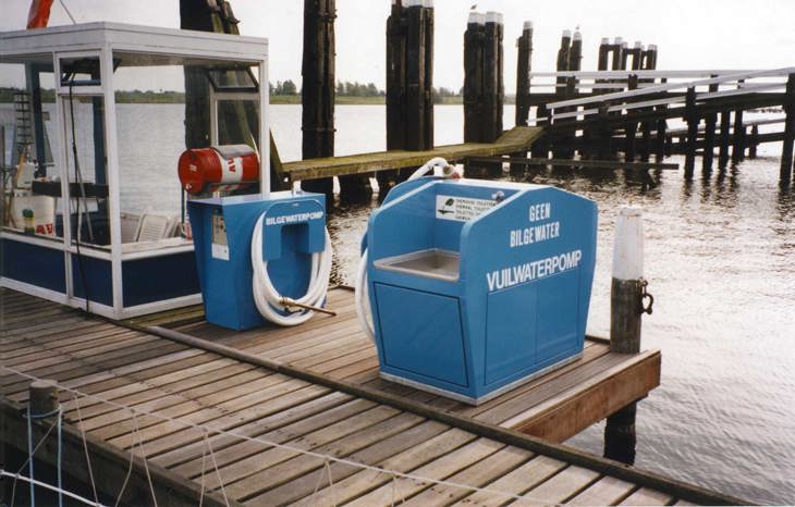 Verzegelen Vuilwatertanks Vuilwaterstation