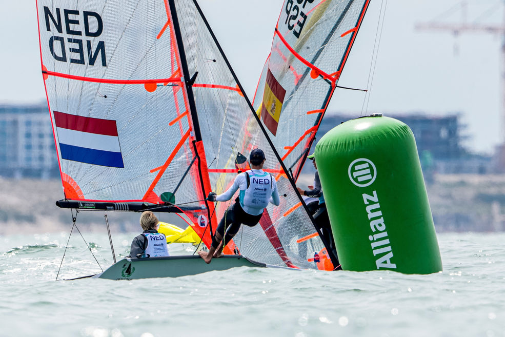 Olaf Ganzevles en Stijn Gast (foto Sailing Energy)